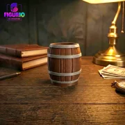 Personalisierbarer Erdmännchen-Stifthalter | Stilvolle Deko, Büro Organizer & Aufbewahrung | Figurio